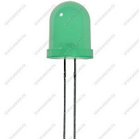 Светодиод Green L-816BGD