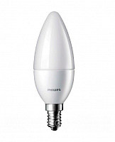 Лампа "свеча" Philips Essential LED 6.5W E14 840 B35 (аналог 75ВТ, 620Лм, 4К)