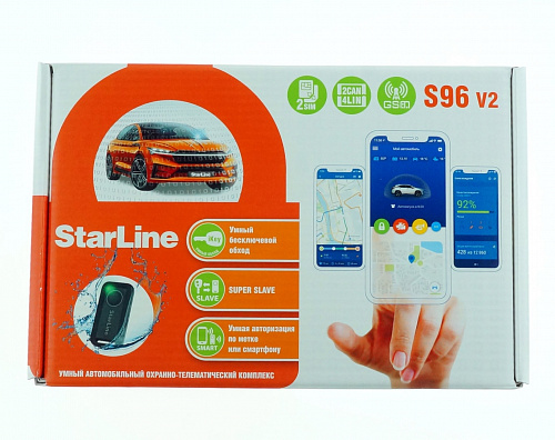 Автосигнализация Starline S96 v2 2CAN+4LIN GSM										