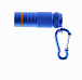Светодиодный фонарь-брелок Navigator NPT-KC08-S-4LR44 алюм.1LED(1Вт),1 реж, синий