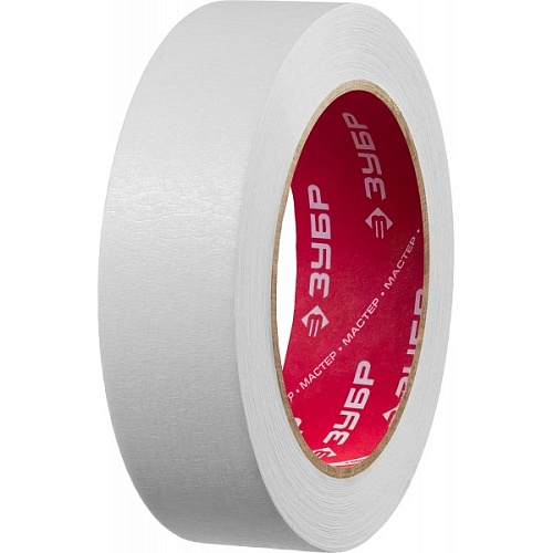 Скотч малярный (креповая лента) ЗУБР 30мм х 50м, МАСТЕР 