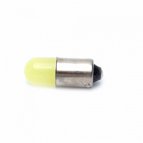 Светодиодная лампа T4W (BA9s) 12V 5050 1 COB LED White 