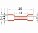 Втулка ГСИ 1.25 (0,5-1,5 mm2) Red (100 шт)