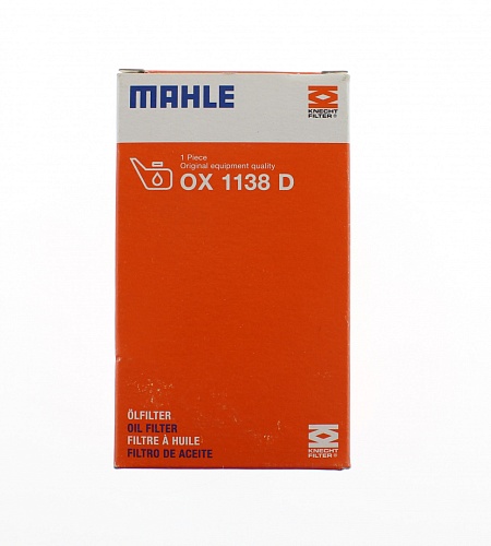 Фильтр масляный MAHLE-FILTER OX 1138 D