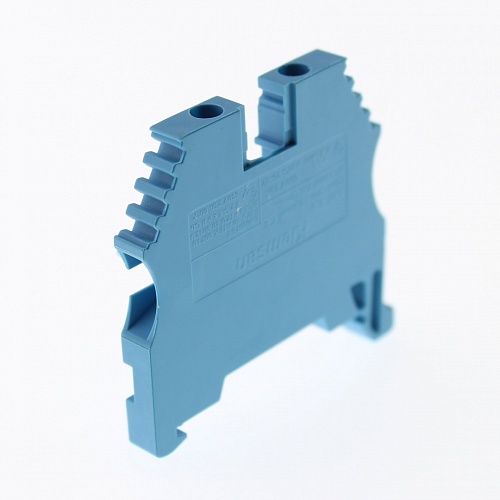 Клеммник AVK2,5 на DIN-рейку (синий)