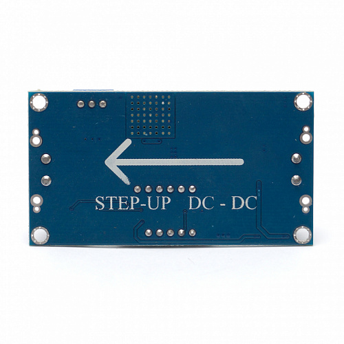 DC-DC стабилизатор повышающий (вход 3-34В выход 4-35В, 3А) с вольтметром, на м/с LM2577 для Arduino