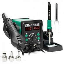 Паяльная станция с феном  и паяльником Yihua YH898BD