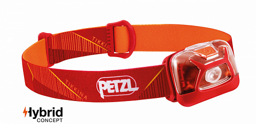 Светодиодный налобный фонарь PETZL TIKKINA E091DA01 , красный