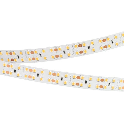 Лента светодиодная Arlight RT-A240-15mm 24V Warm2700 (19.2 W/m, SMD2835, IP20,  240led/m)