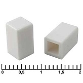 Колпачок A23 (5,3х5,3х9,2мм) белый 