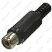 RCA гнездо на кабель RP-406 (красный, пластик), Разъём