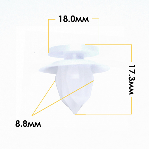 Клипса крепежная MASUMA KJ-361/K-046