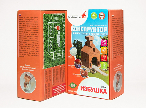 Конструктор BRICKMASTER 601 Избушка (37 дет.)