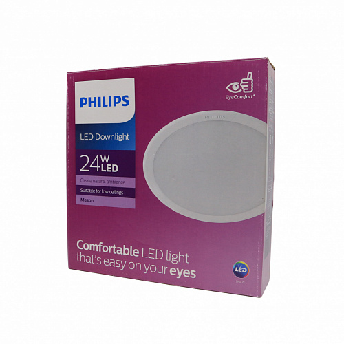 Светильник Philips 59471 MESON 200 24W WH recessed LED (24Вт, 1820Лм, 6,5К) 1 Потертости на корпусе