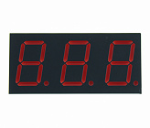 Светодиодный индикатор LED R 3DIG AN GNT-8031BUE-12