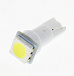 Светодиодная лампа T5 (W1.2W) 12V 5050 1 SMD LED White Lumen Светодиодная лампа T5 (W1.2W) 12V 5050 1 SMD LED White Lumen