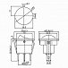 Переключатель клавишный MIRS-101-8-G/3P on-off зелёный