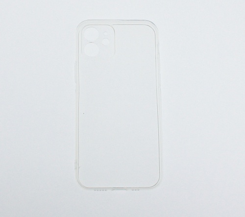 Чехол-накладка для iPhone 12 (с защитой камеры) Прозрачный