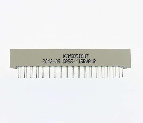 Светодиодный индикатор LED R 4DIG AN CA56-11SRWA