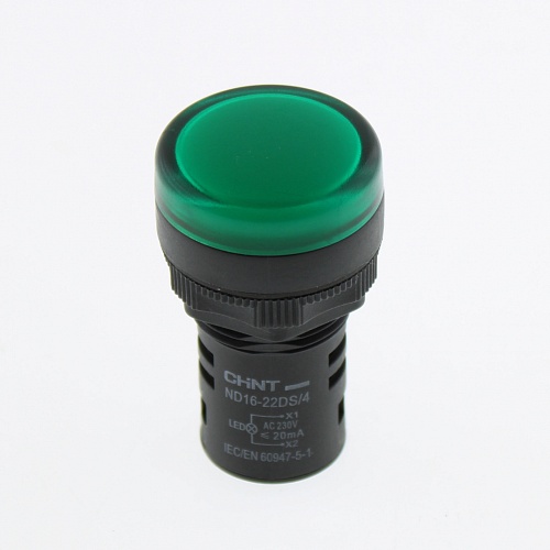 Индикатор зел. ND16-22DS/4g АС230В