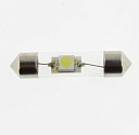 Светодиодная лампа C5W (T11x39) 12V 5050 1 SMD LED White