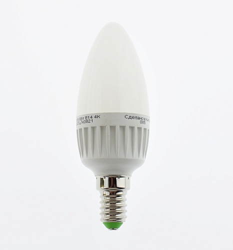 Лампа "свеча" Navigator Supervision NLL-C37-6-230-4K-E14-FR-SV (6Вт, 4000К, Е14)