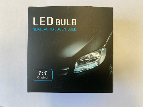 Светодиодная лампа H7 LED BULB SMALLS  HALOGEN BULB 5000К 2шт