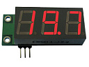 SVH0001R (99,9В, постоянный ток, красный) вольтметр