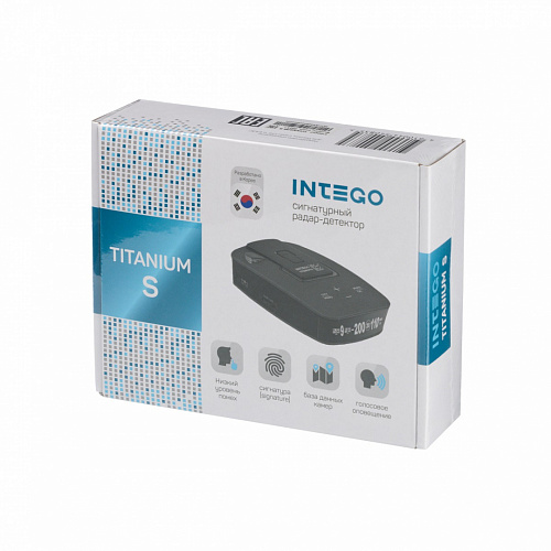 Радар-детектор Intego TITANIUM GPS S