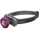 Фонарь налобный ОНЛАЙТ OPT-H09-ACCU налоб. 1LEDx1Вт, 3реж, Li-Ion 3,7B