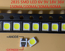 Светодиод White 2835SMD 1W 5300K