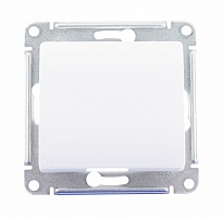 Переключатель "проходной" 1-кл. с/у Schneider Electric Glossa 250V 10А белый