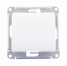 Переключатель "проходной" 1-кл. с/у Schneider Electric Glossa 250V 10А белый