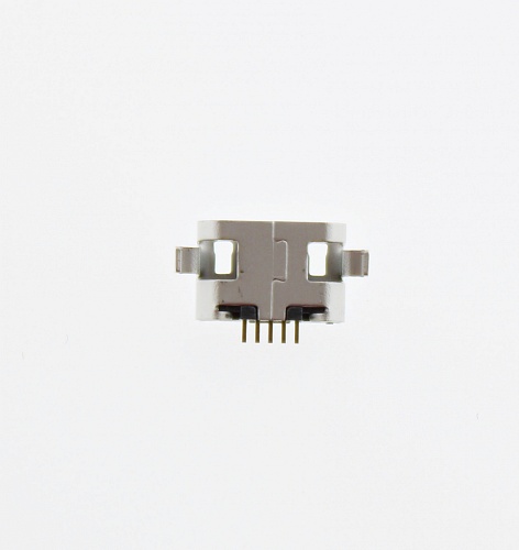 microUSB гнездо на плату универсальный 11, Разъём