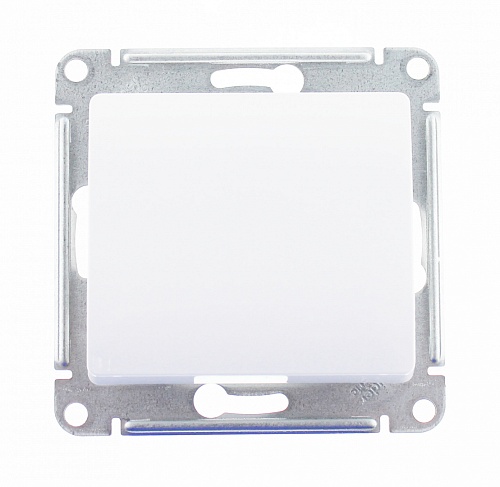 Переключатель "проходной" 1-кл. с/у Schneider Electric Glossa 250V 10А белый