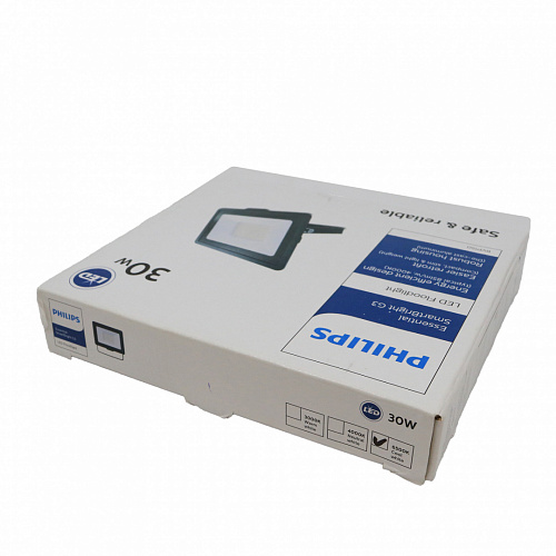 Прожектор Philips BVP150 30W CW SWB CE IP65 (30Вт, 2550Лм, 6.5К, 170x130x29) Повреждение упаковки