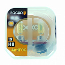 Галогенная лампа головного света H8 BOCXOD AntiFog 3100K 12V 35W PGJ19 80191AF 2шт