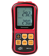 Профессиональный термометр  два канала Benetech GS-1312