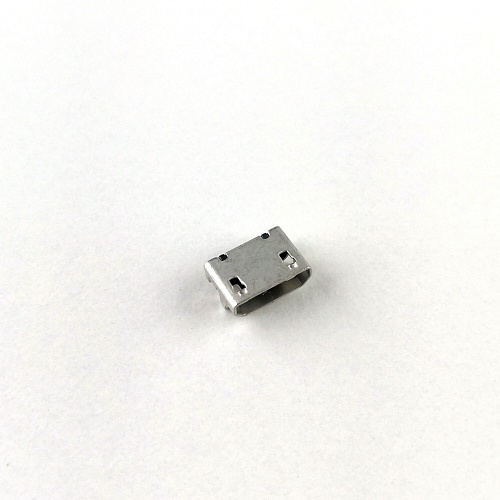 microUSB 5BF 17 гнездо в плату, Разъём