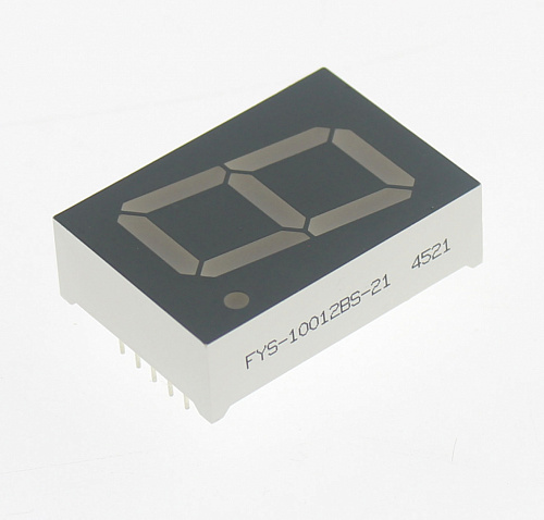 Светодиодный индикатор LED R 1DIG AN FYS-10012BS-21