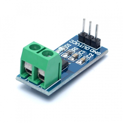 Датчик тока ACS712 30А для Arduino