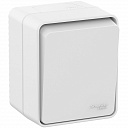 Выключатель AtlasDesign Profi54 о/у 1-кл IP54 10 АХ, БЕЛЫЙ 