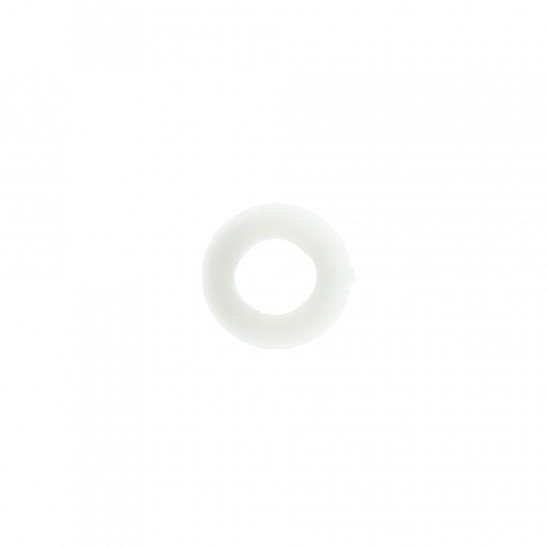Втулка проходная диаметр 8мм резина (белый)