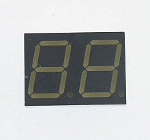 Светодиодный индикатор LED R 2DIG AN DA08-11SRWA