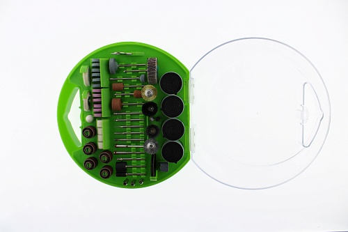 Набор шлифовальных и полировочных насадок FIT (190 предметов)