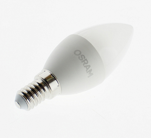 Лампа "свеча" светодиодная OSRAM LED Star 7Вт, 600лм, 6500К, E14 (замена 60Вт)