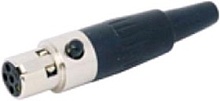 Mini-XLR-MC-901 гнездо на кабель 5F, Разъём