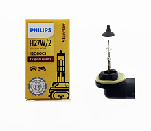 Галогенная лампа головного света H27 W/2 Philips Standard 3200K 12V 27W PGJ13 12060C1