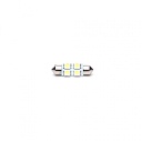 Светодиодная лампа C5W (T11x31) 12V 5050 4 SMD LED White 