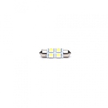 Светодиодная лампа C5W (T11x31) 12V 5050 4 SMD LED White 